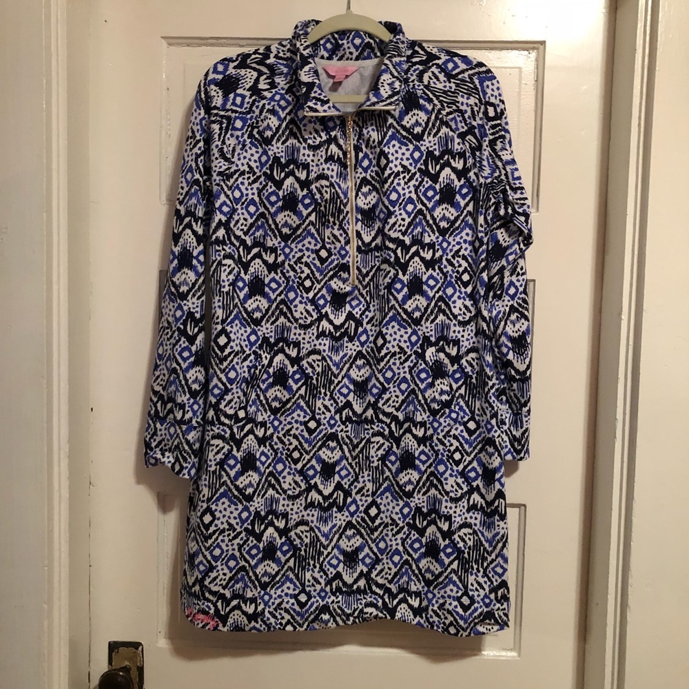 Lilly Pulitzer Popover dress sz large